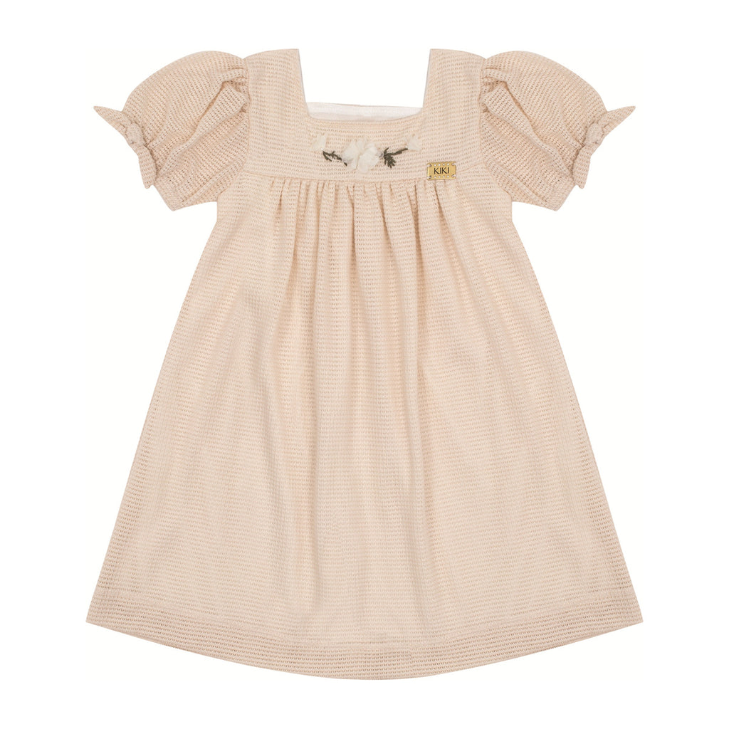 Vestido Infantil Flor - Kiki Xodó