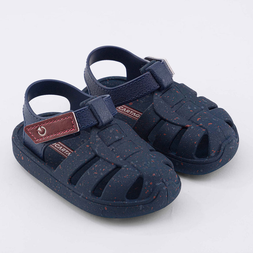 Sandália Babuche Menino Azul Oslo - Cartago