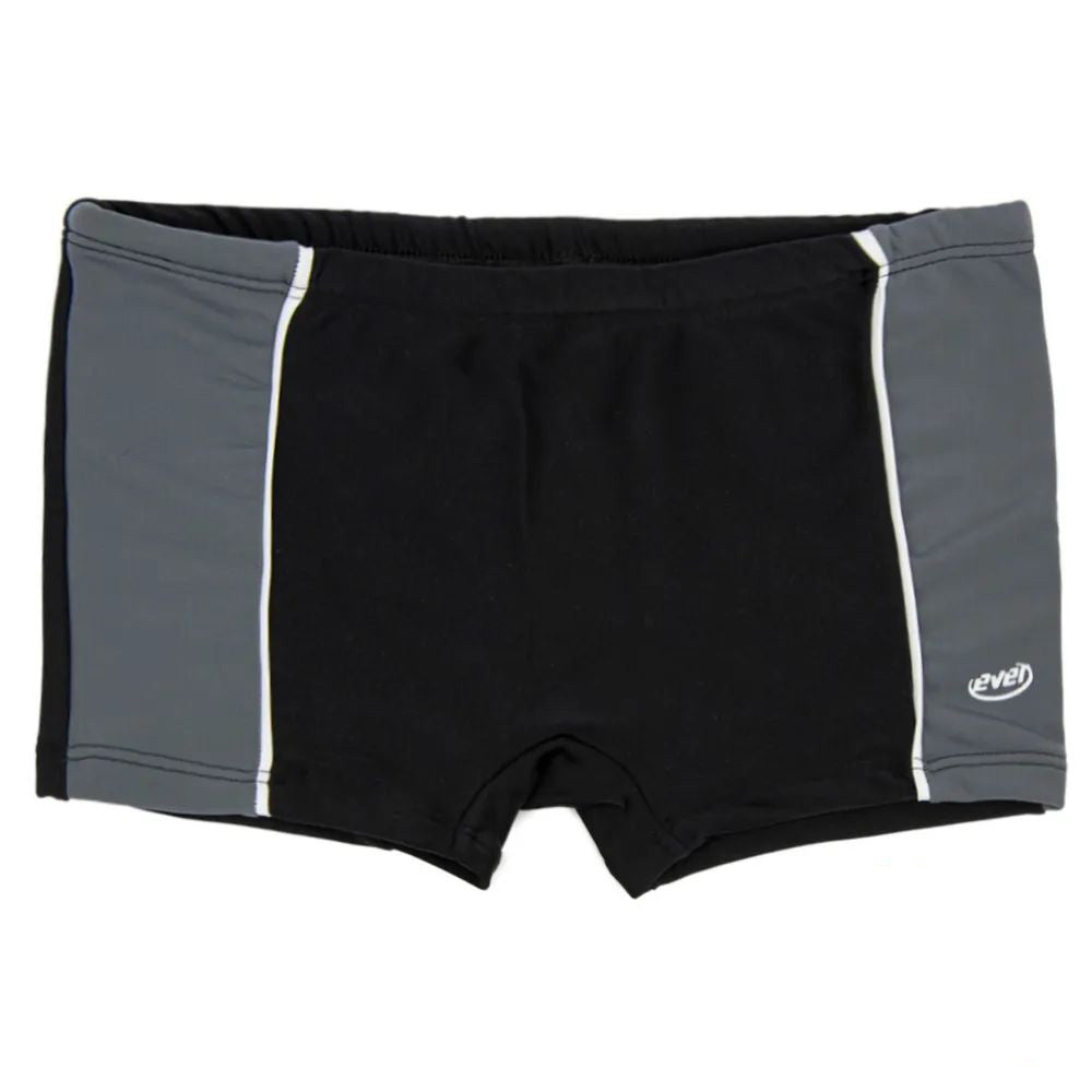 Sunga Boxer Infantil Com Proteção UV 50+ Preta - Everly
