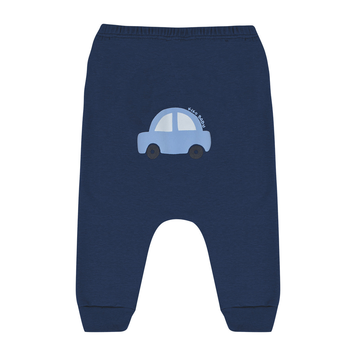 Calça Bebê Menino Saruel em Suedine Carrinhos - Kiko Baby