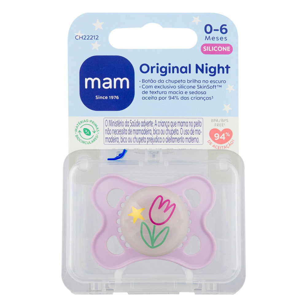 Chupeta Original Night 0 a 6 Meses - MAM