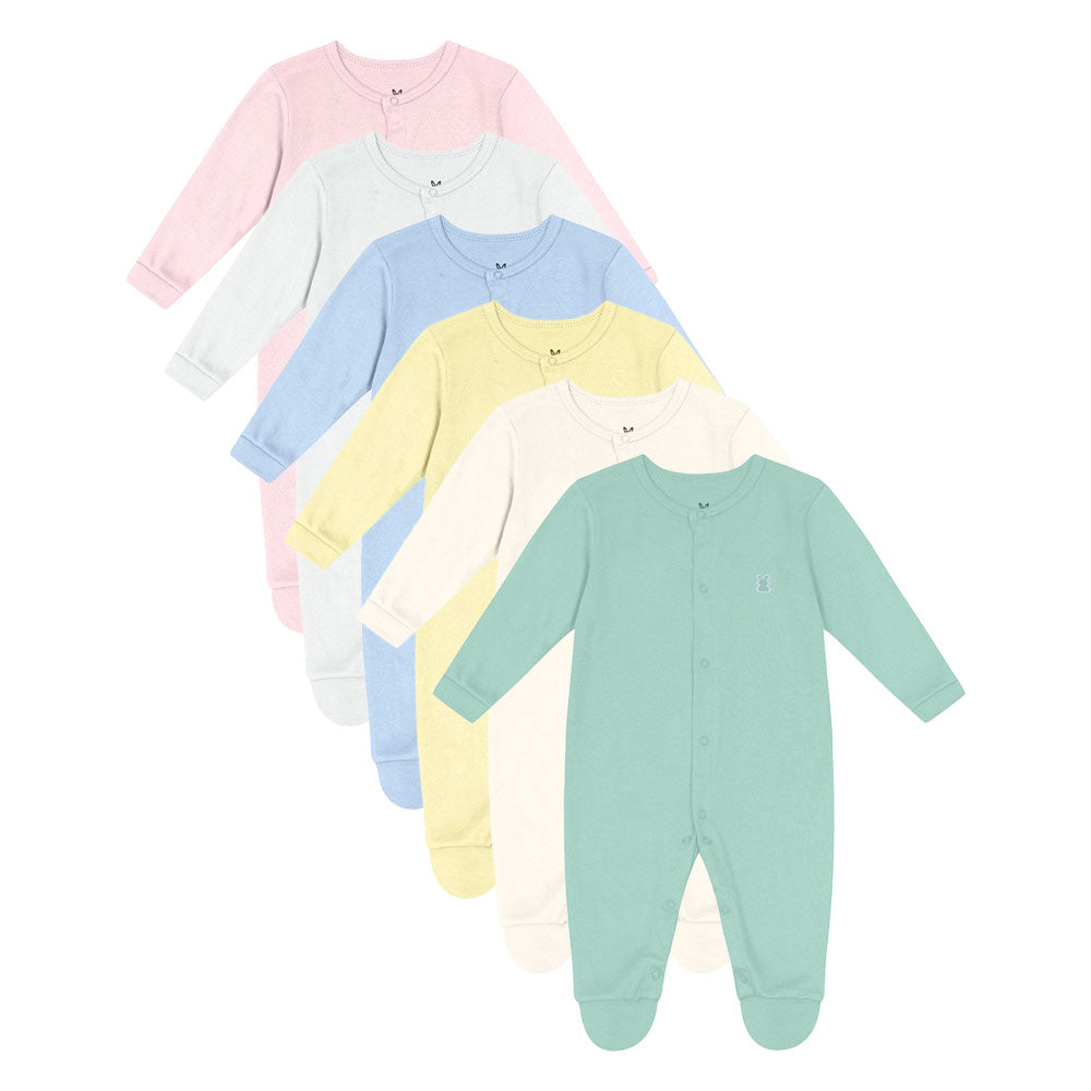 Macacão Prematuro Bebê em Suedine Liso - Kiko Baby