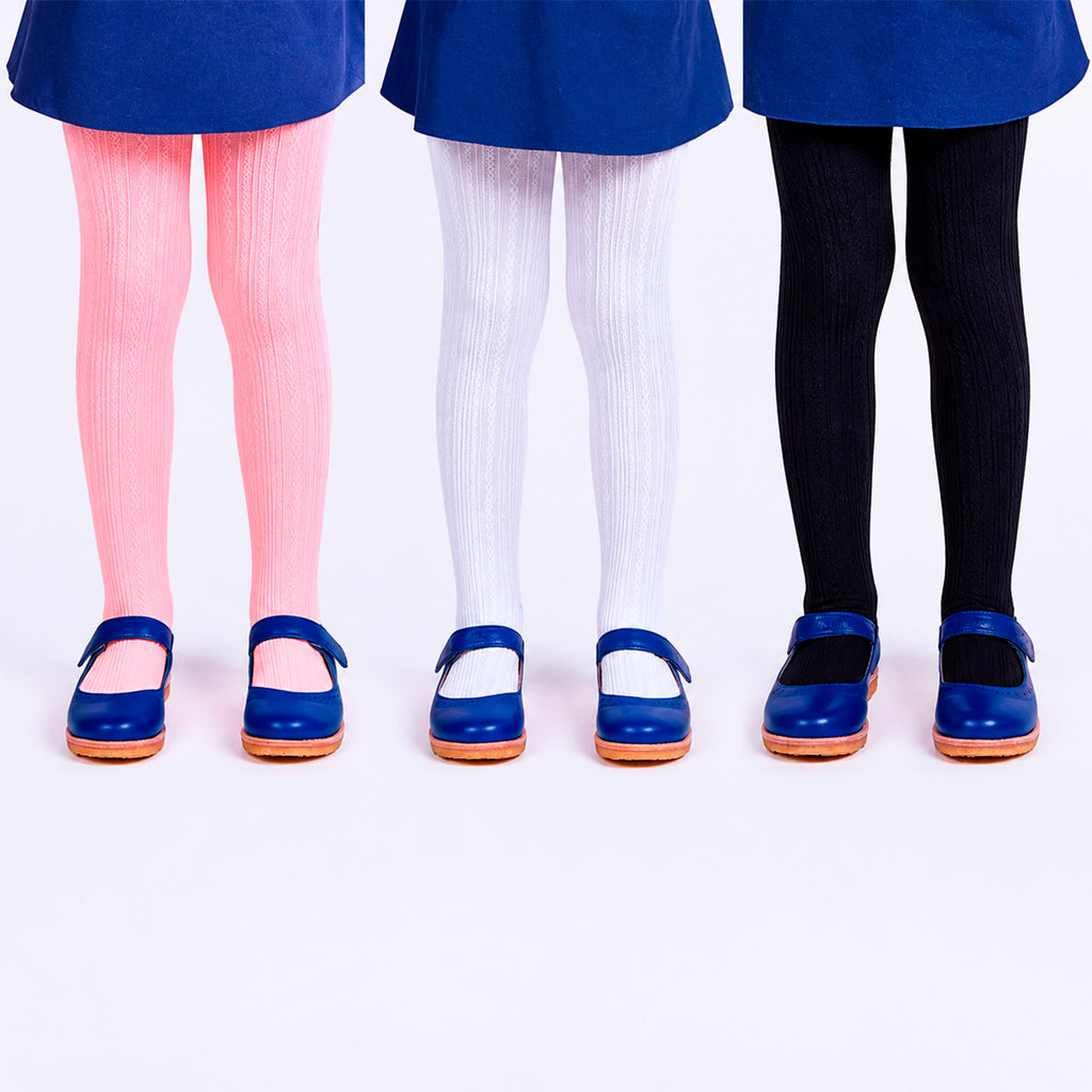 Meia-Calça Fio 70 Infantil Menina Tricô Lobinha - Lupo