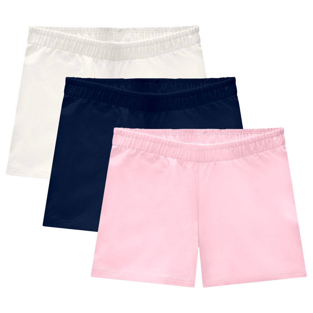 Short Curto Bebê Infantil em Cotton - Kyly