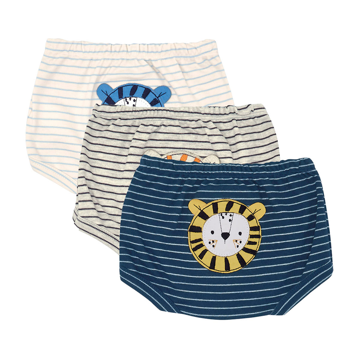 Short Cobre Fralda Menino em Suedine Tigre - Kiko Baby