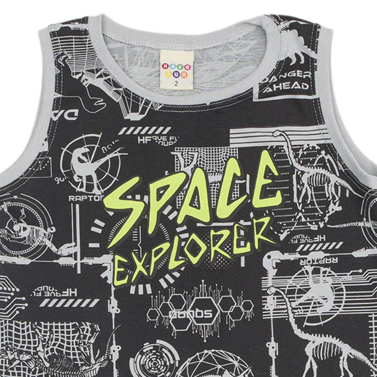 Regata Infantil Menino Meia Malha Space Explorer - Have Fun