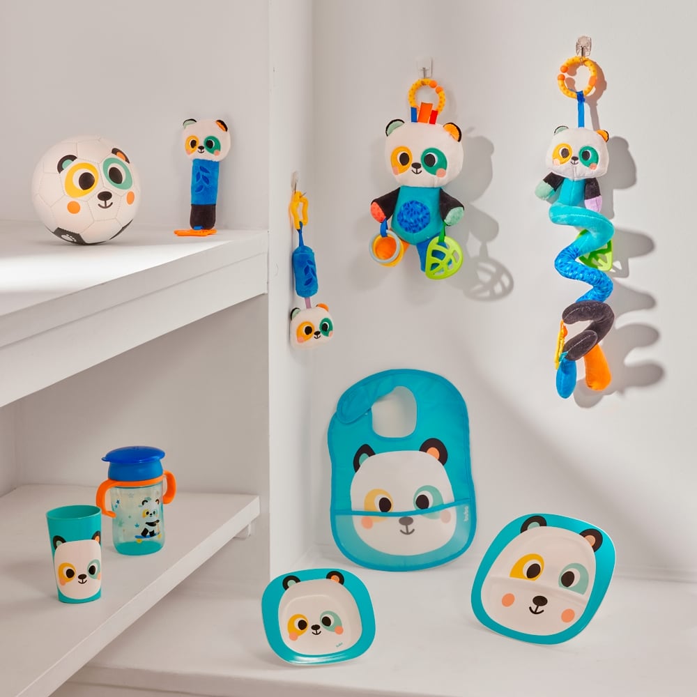 Babador Bebê Impermeável Para Alimentação Buba Zoo Panda - Buba