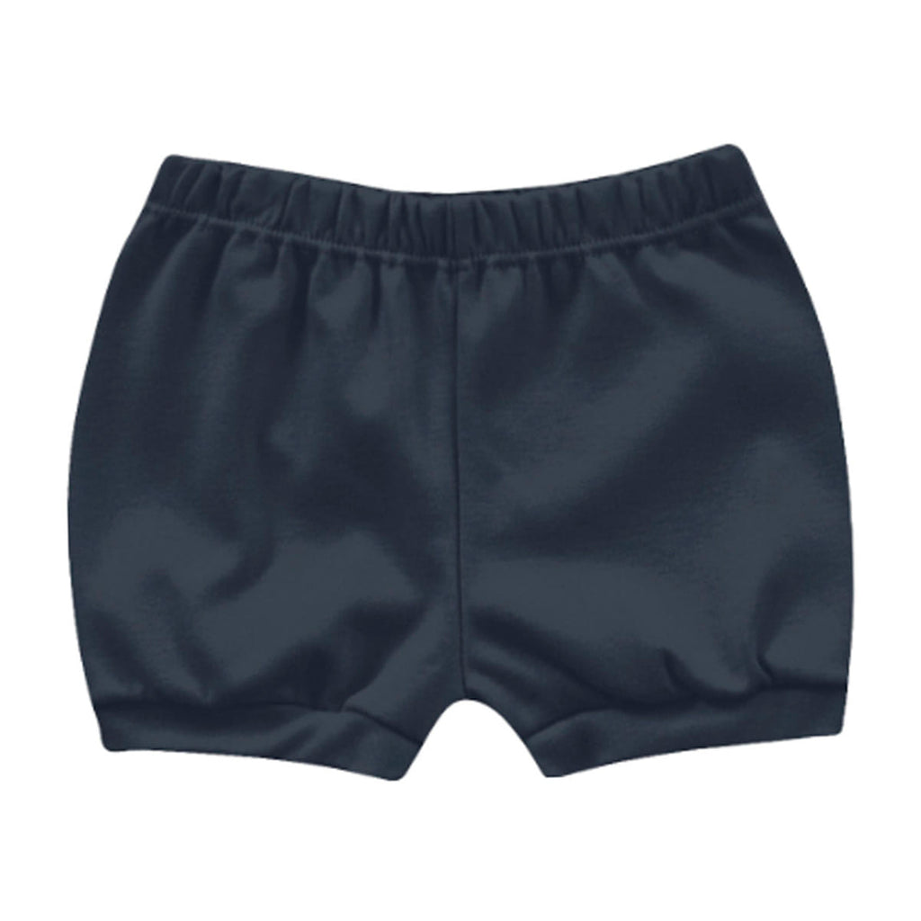Short Suedine Bebê Menino Liso Cinza - Kiko Baby
