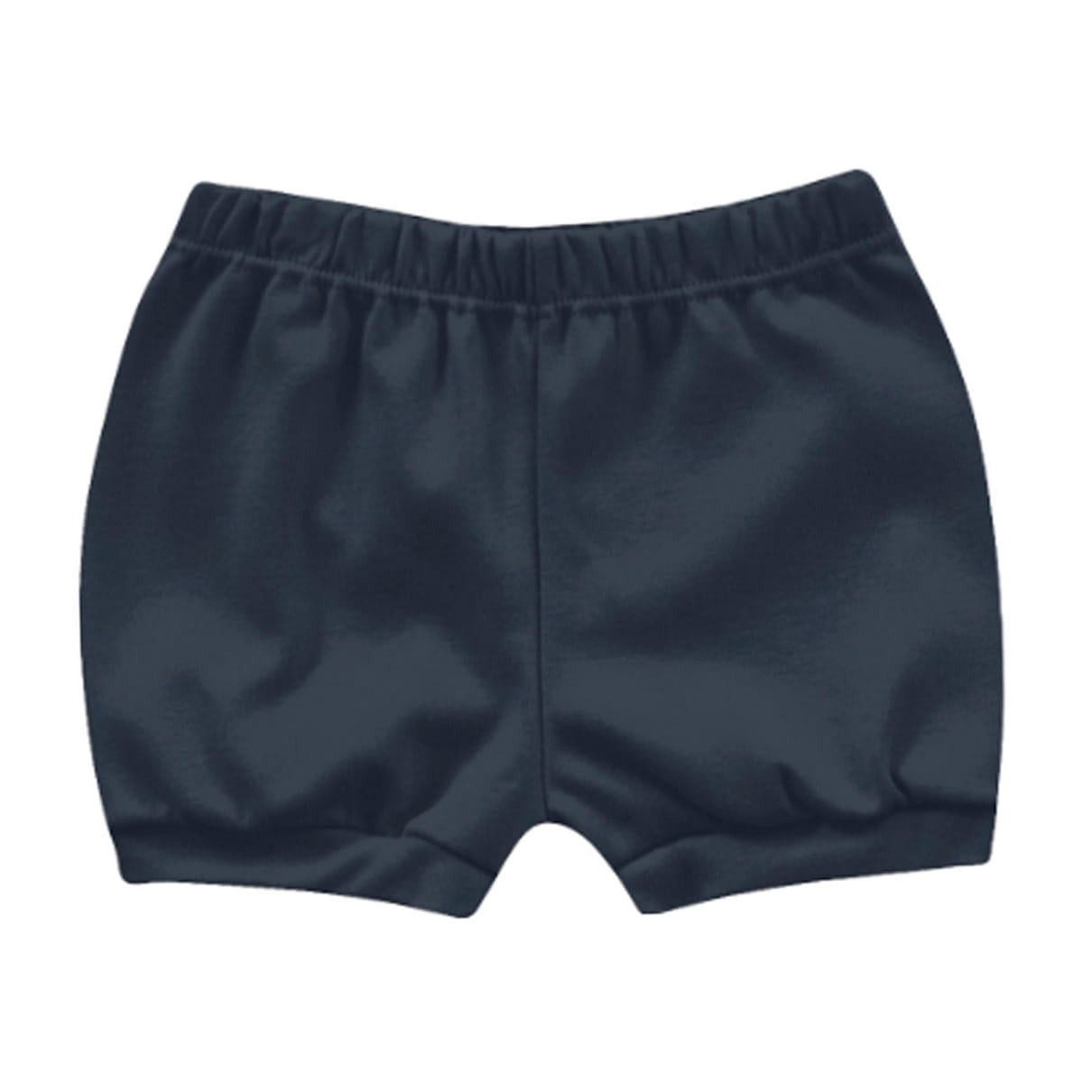 Short Suedine Bebê Menino Liso Cinza - Kiko Baby