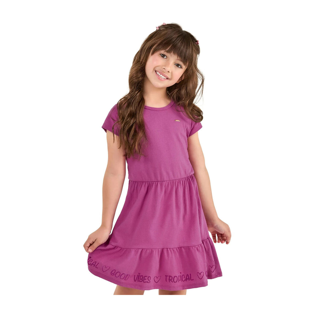 Vestido Infantil Menina Casual - Elian