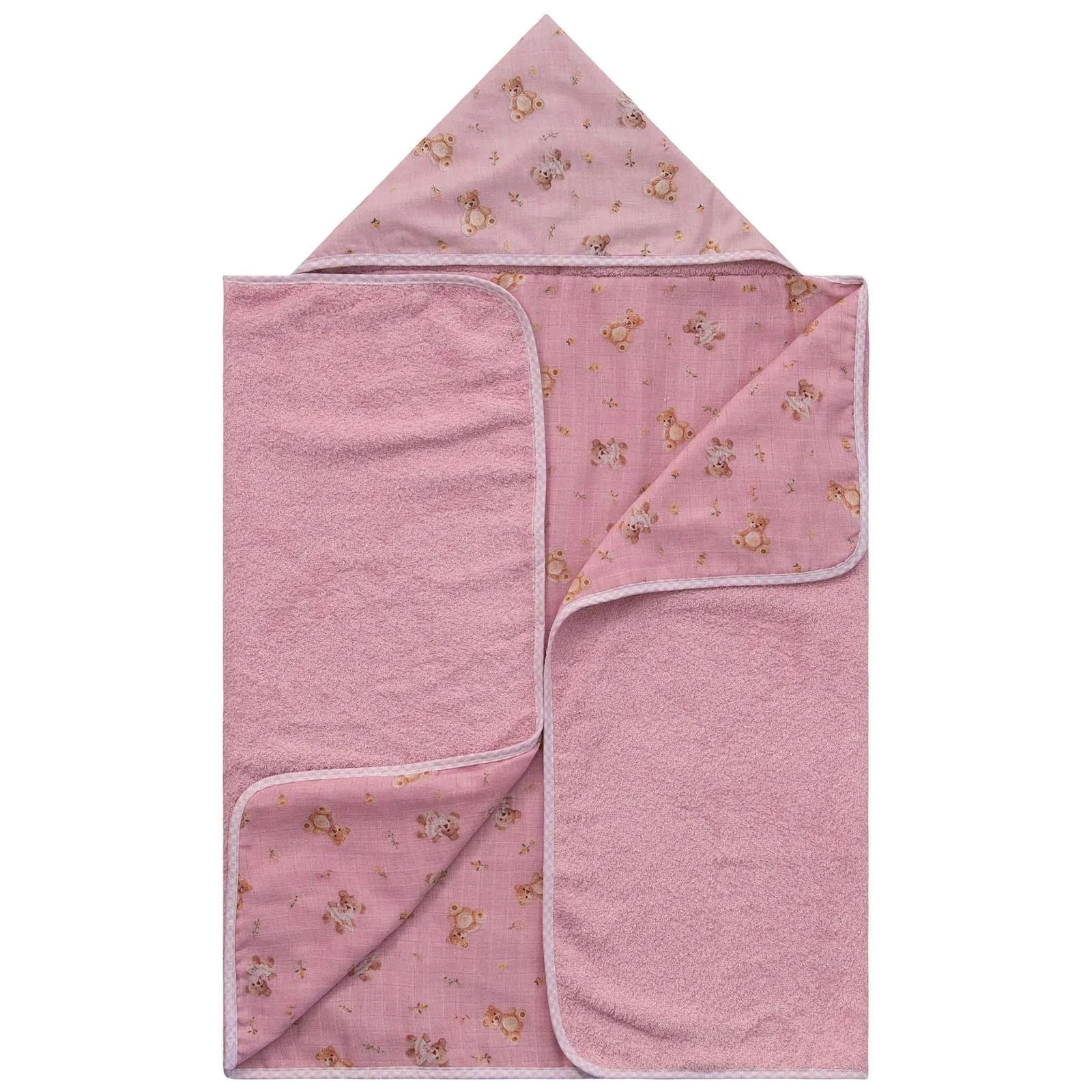 Toalhão De Banho Bebê Felpa Soft 68CMX1,05M Fábula - Baby Joy