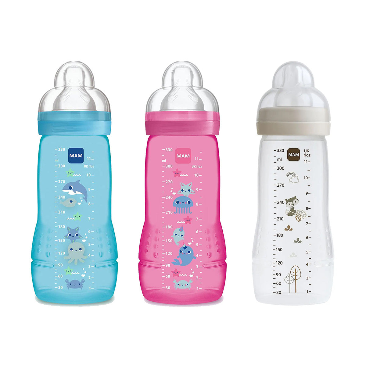 Mamadeira Easy Active 330ml (4+ Meses) - MAM