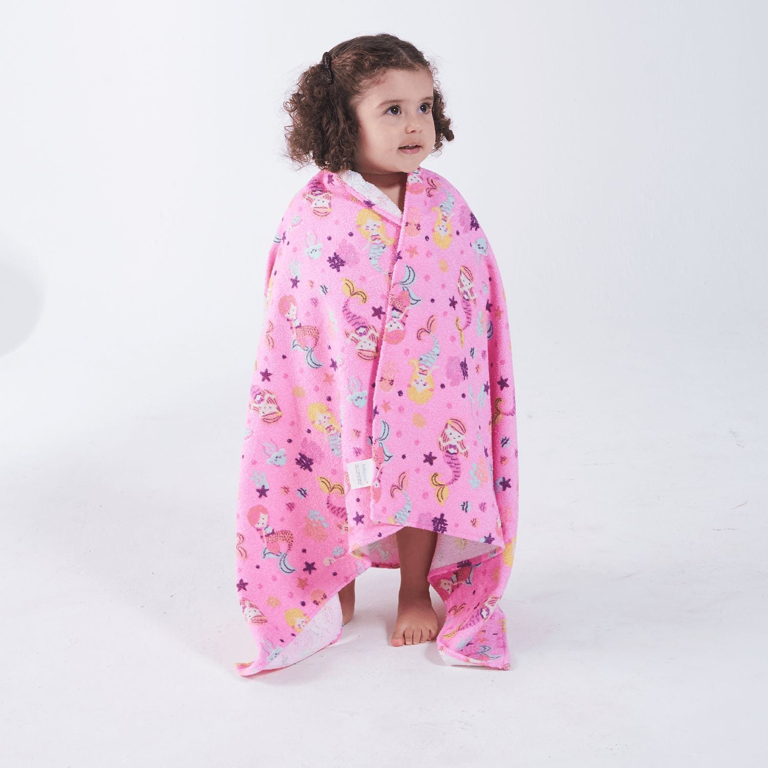 Toalha de Banho Infantil Kids 70cmx1,20m Sereia - Baby Joy