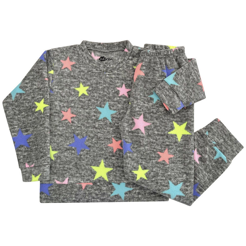 Conjunto Pijama Soft Infantil Menina Estrelas - Odicon