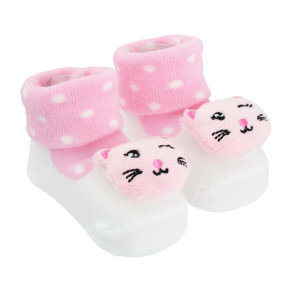 Meia Bichinho Bebê Menina RN Gato - Pimpolho