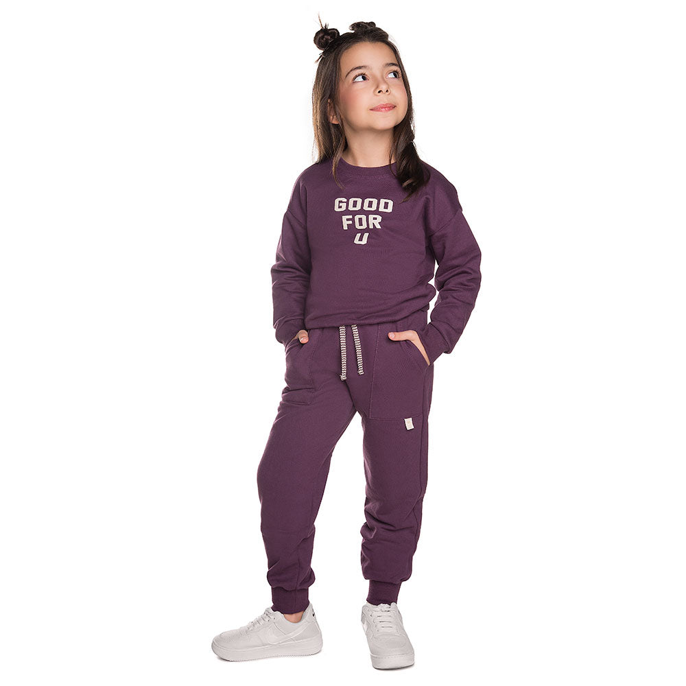 Conjunto Infantil Menina Moletom Peluciado - Have Fun