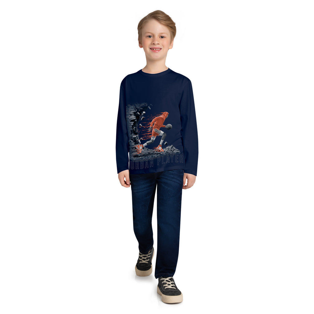 Camiseta Infantil Menino Manga Longa Esporte - Kyly