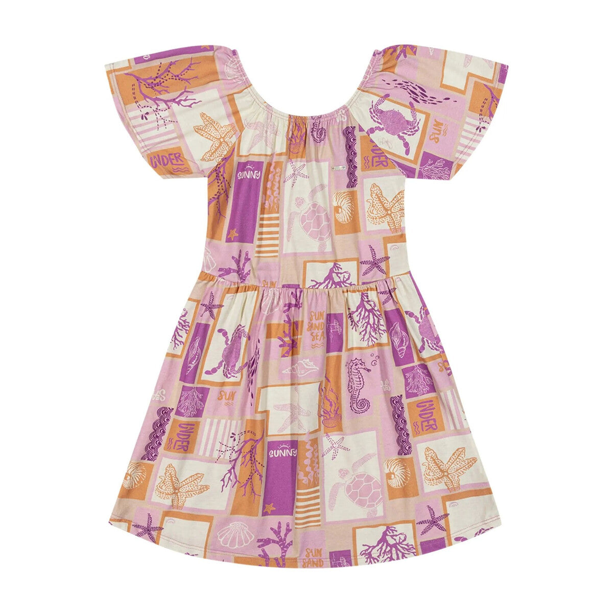 Vestido Infantil Menina Verão Leve - Elian