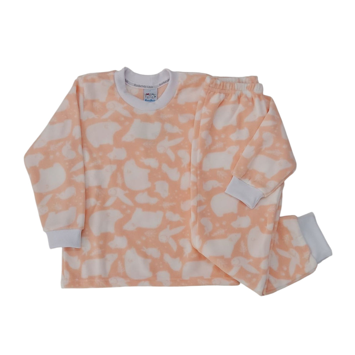 Conjunto Pijama Soft Infantil Menina Formas Bichinho - Rosebud