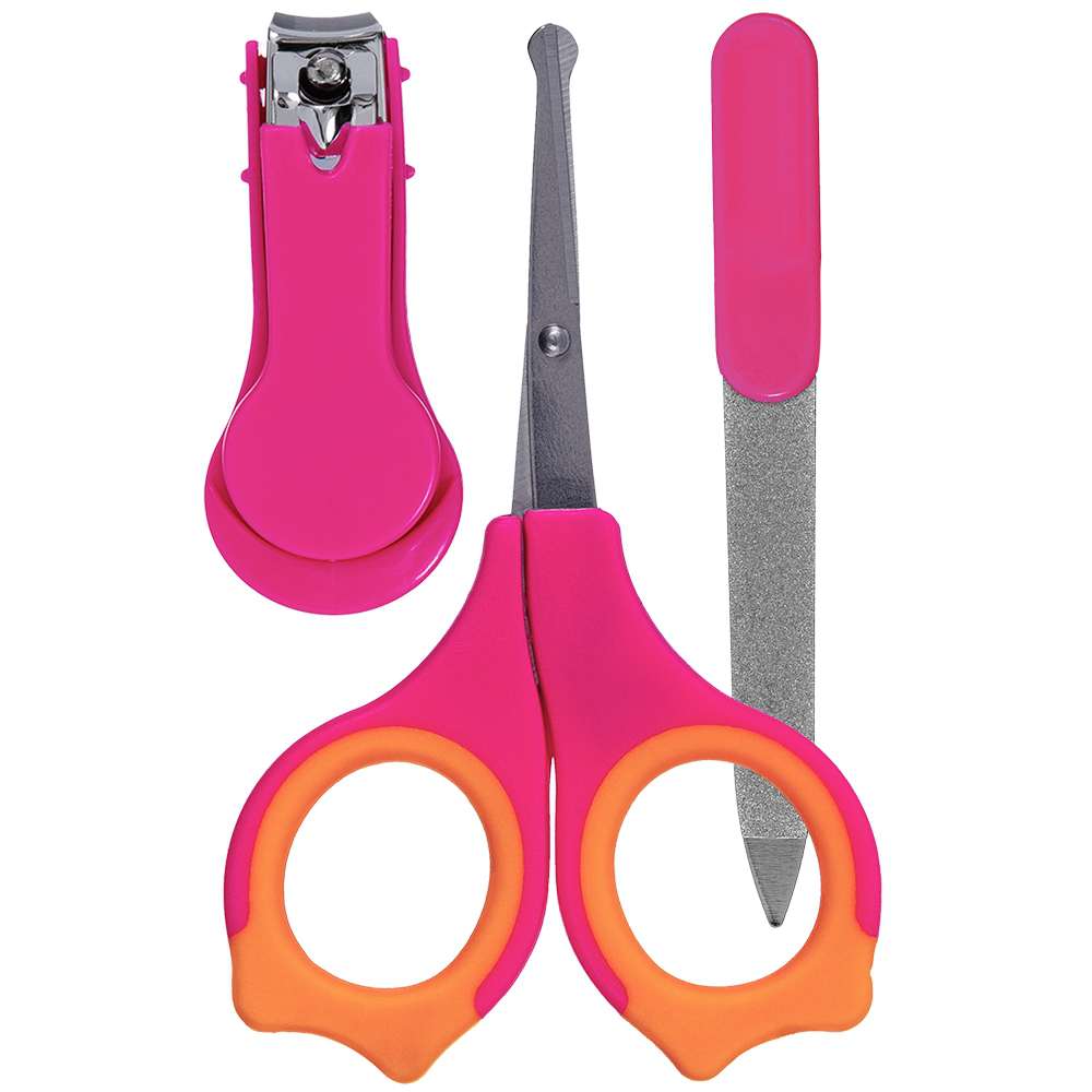 Kit Cortador de Unha Bebê 4 Peças - Buba