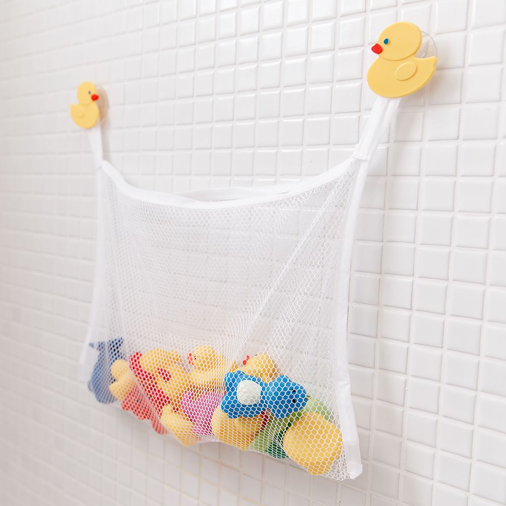 Organizador Para Brinquedos de Banho Com Ventosa Patinhos - Buba