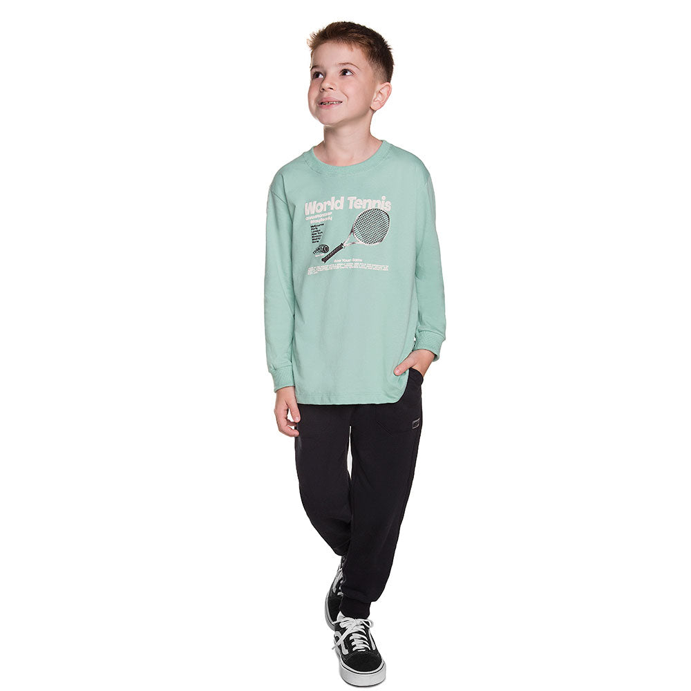 Calça Infantil Menino Street Moletom Peluciado - Have Fun