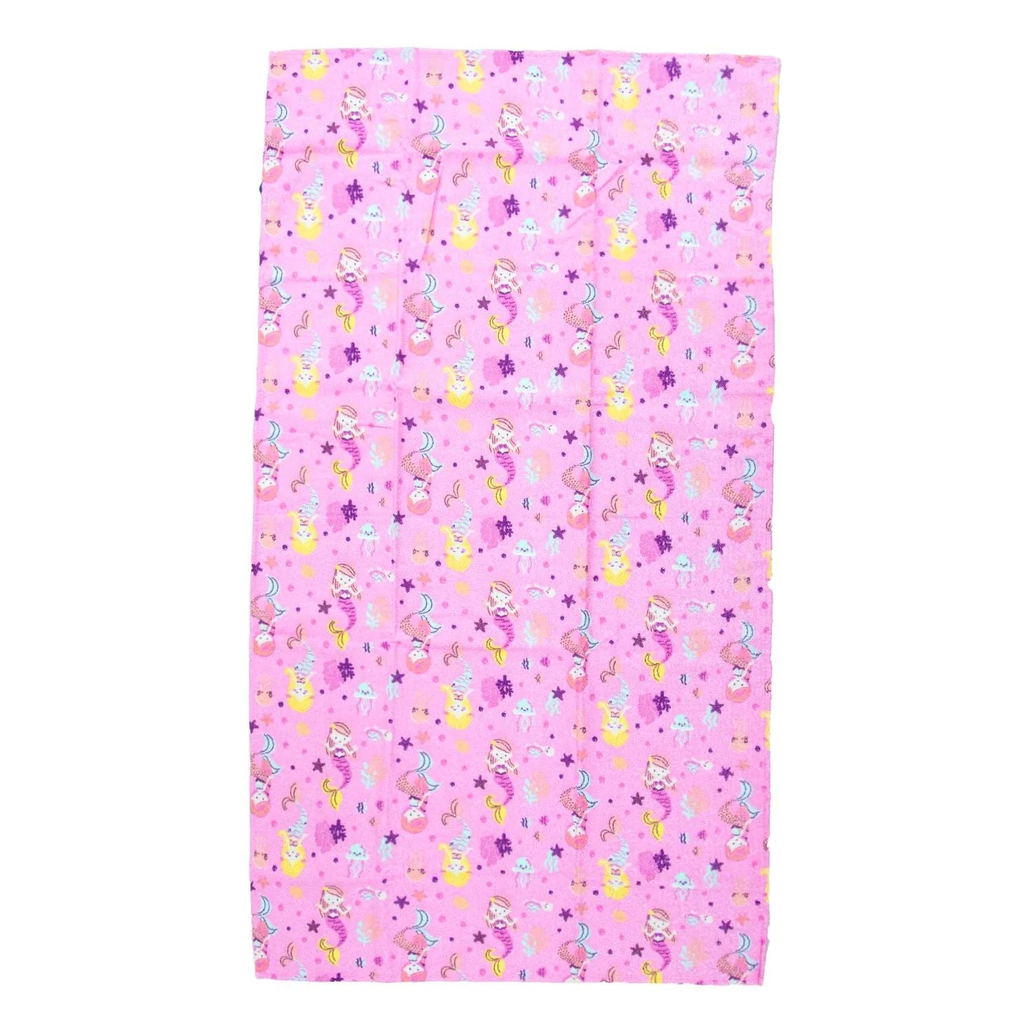 Toalha de Banho Infantil Kids 70cmx1,20m Sereia - Baby Joy