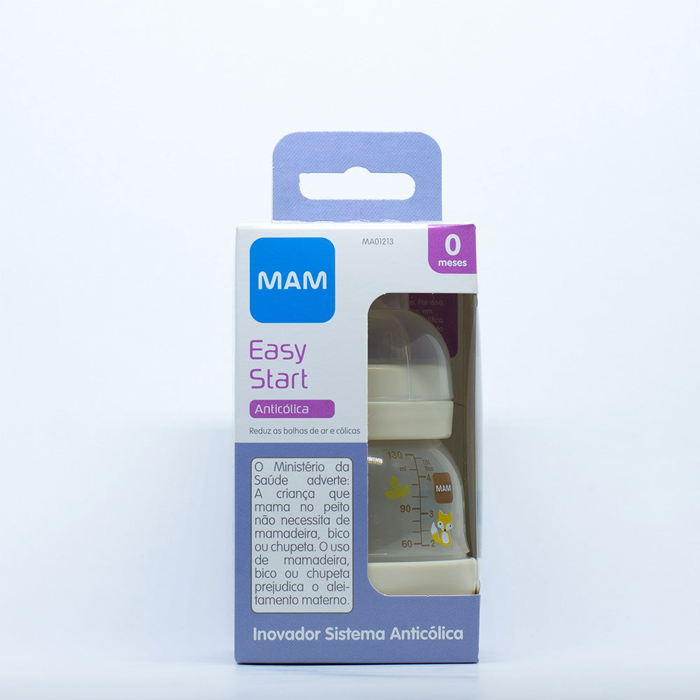 Mamadeira Easy Start Anticólica 130ml - MAM