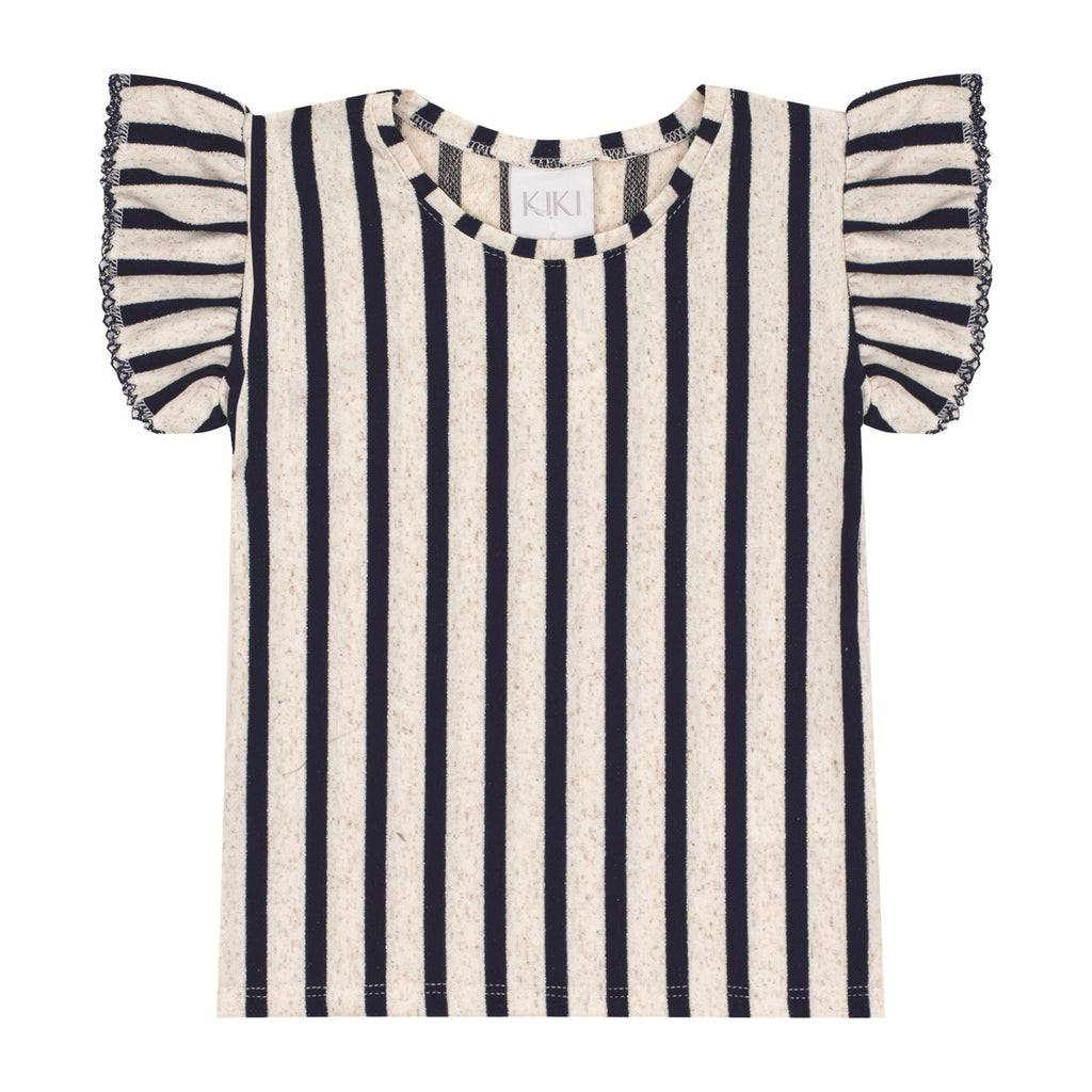 Conjunto Infantil Menina Jardineira e Blusa - Kiki Xodó