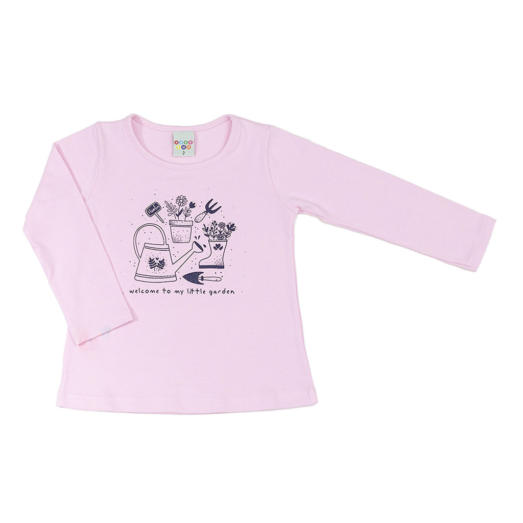 Blusa Manga Longa Infantil em Cotton Jardim - Have Fun