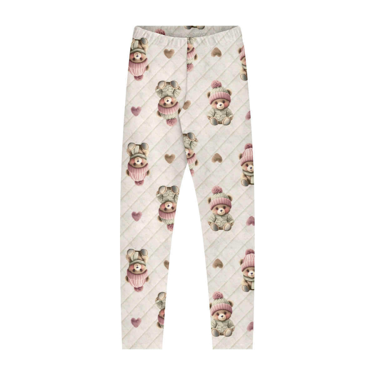 Calça Legging Infantil Menina Moletinho Soft - Alakazoo