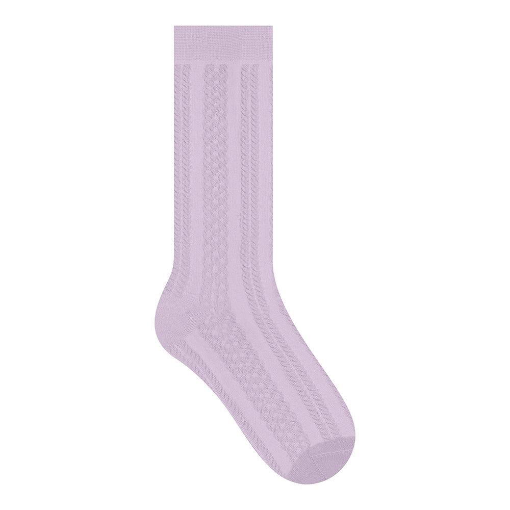 Meia 3/4 Infantil Menina Trabalhada Com Textura - Selene