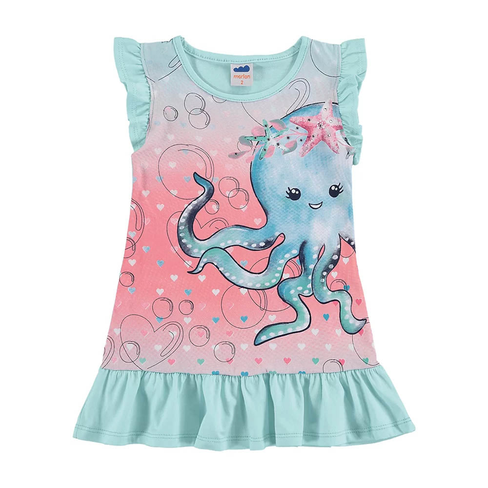 Vestido Infantil Polvo - Marlan