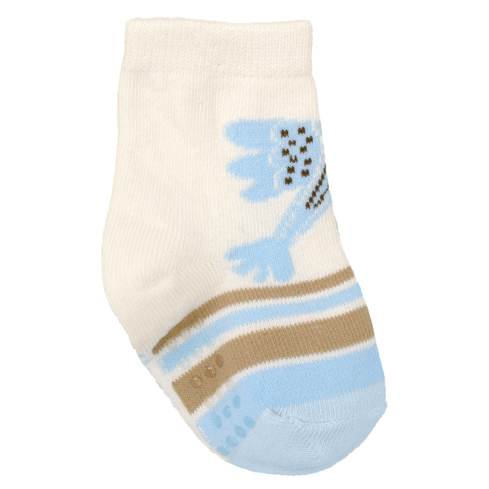 Meia Antiderrapante Bebê Menino 16-20 Pássaro - Pimpolho