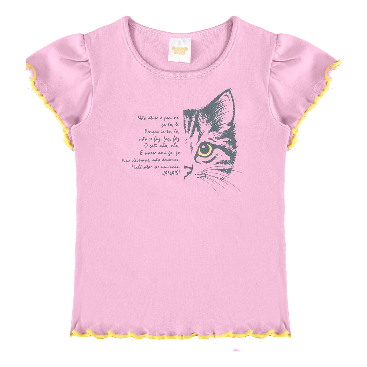Pijama Ribana Infantil Feminino Cat - Have Fun