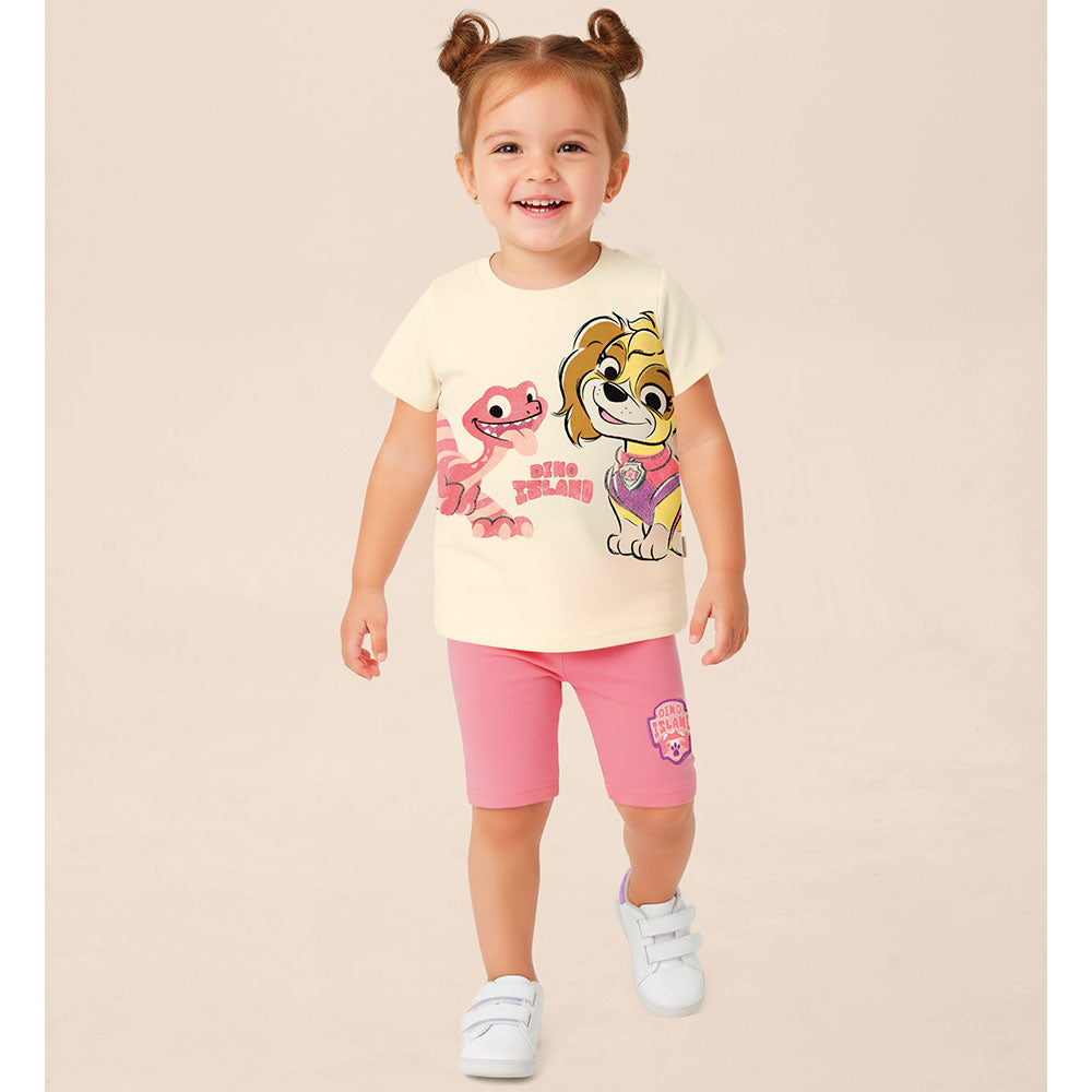 Conjunto Blusa e Ciclista Menina Patrulha Canina - Malwee Kids