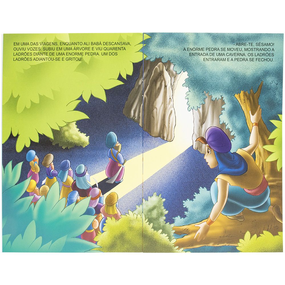 Livro Infantil: Ali Babá e os Quarenta Ladrões - Todolivro