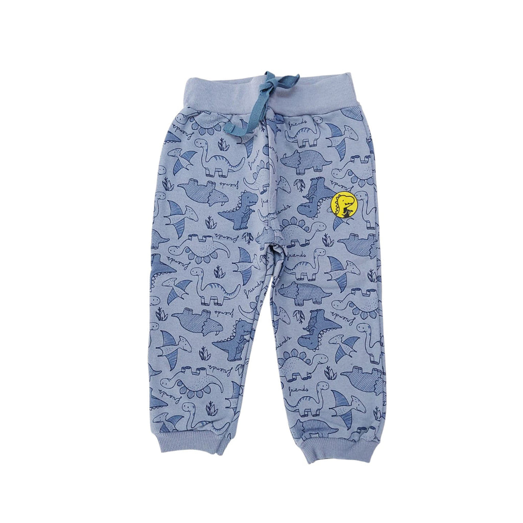 Calça Moletom Peluciado Bebê Dinos - Kiko e Kika