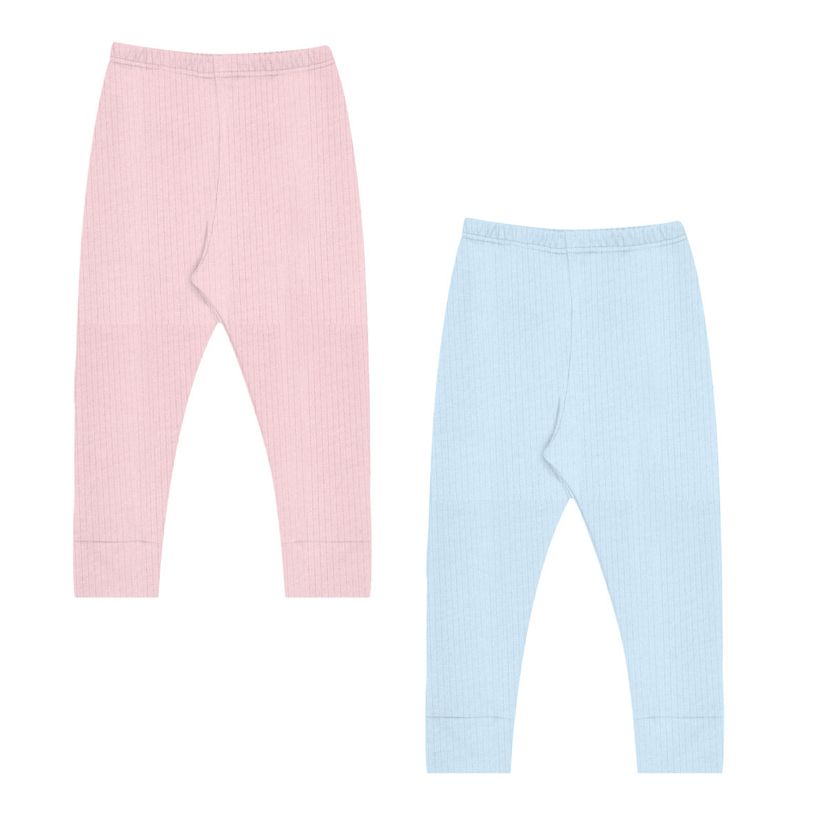 Calça / Mijão Vira Pé Bebê Em Suedine Canelado - Kiko Baby