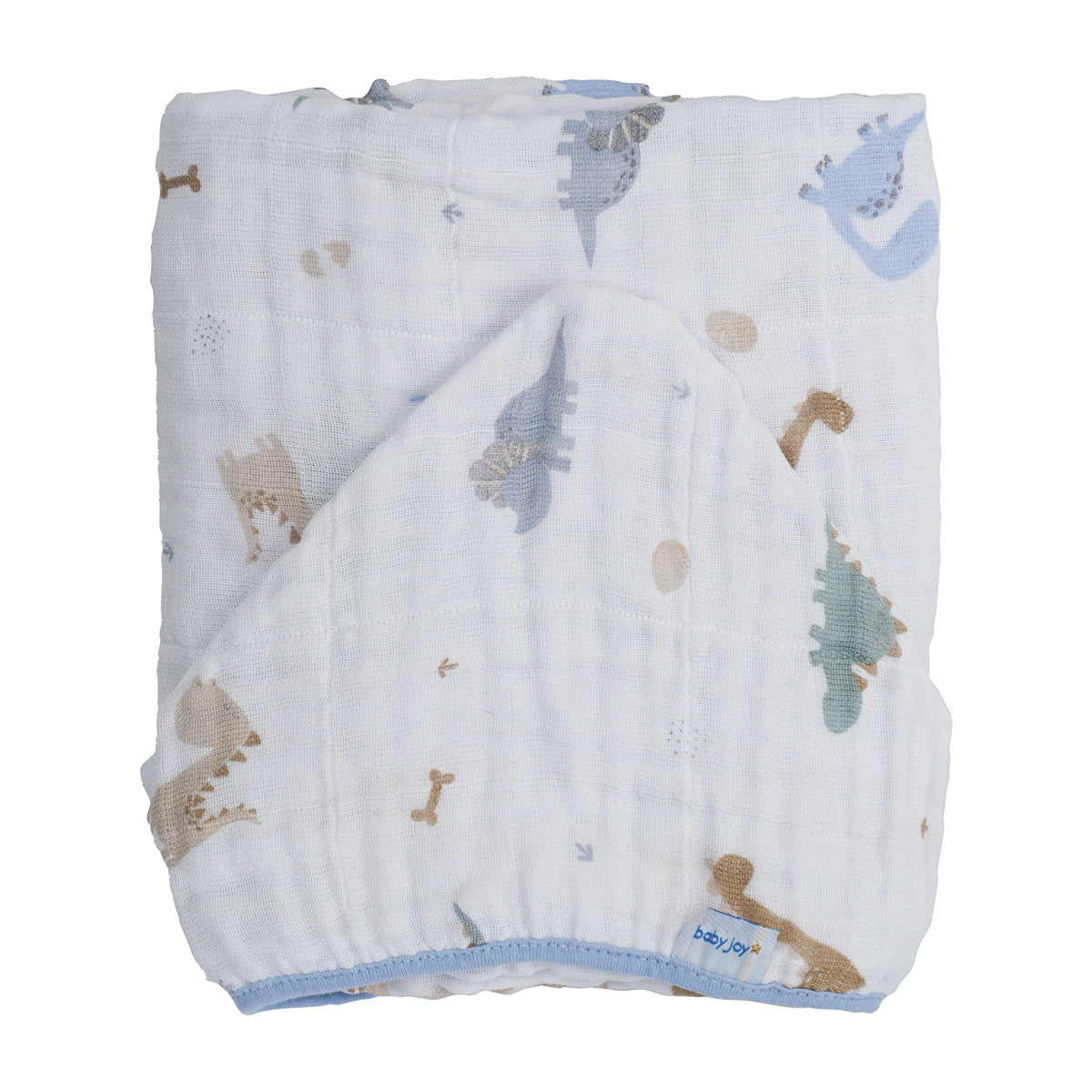 Toalhão de Banho Soft Infantil 1,10 m x 80 cm Dino - Baby Joy