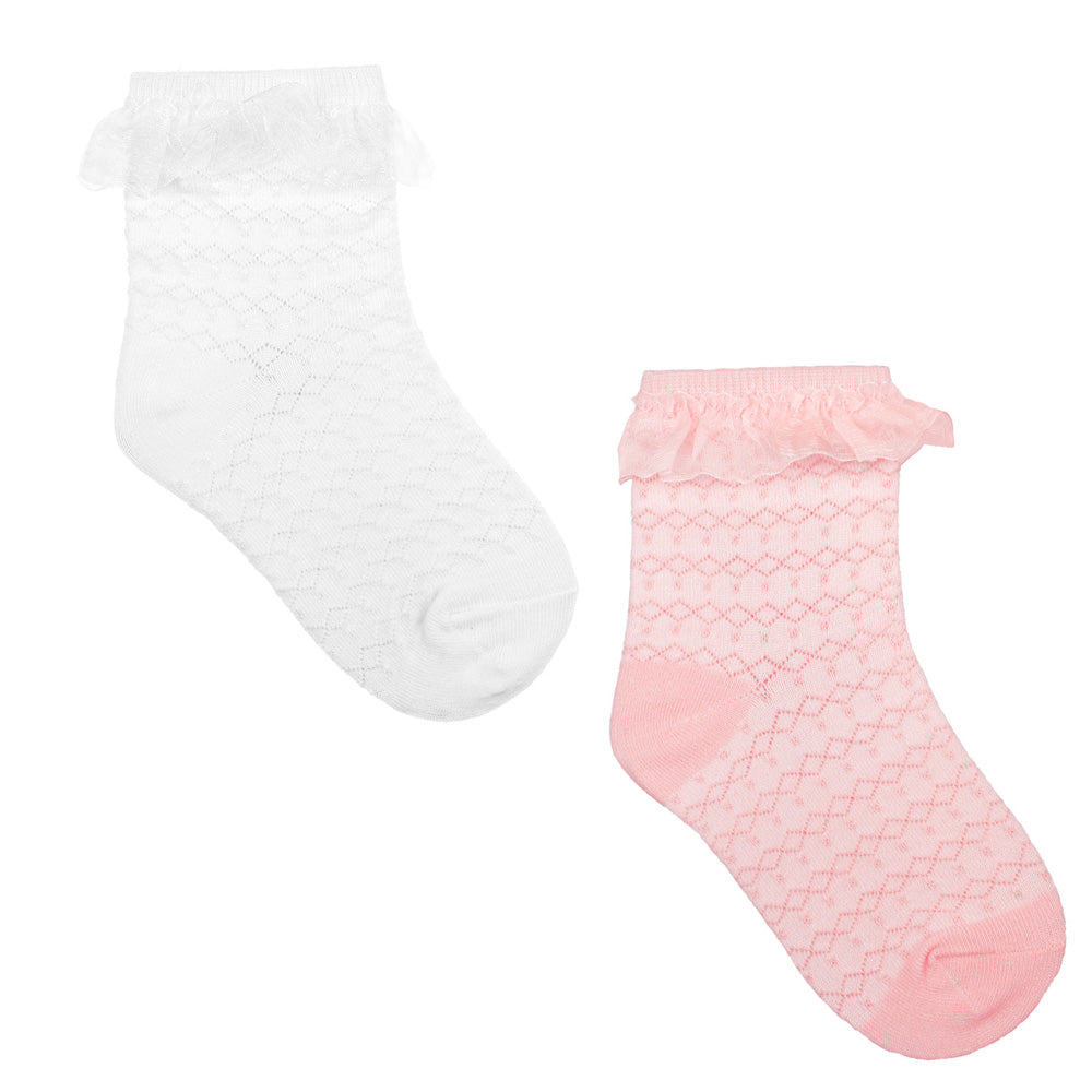 Meia Cano Médio Infantil Menina Festa Fashion - Pimpolho