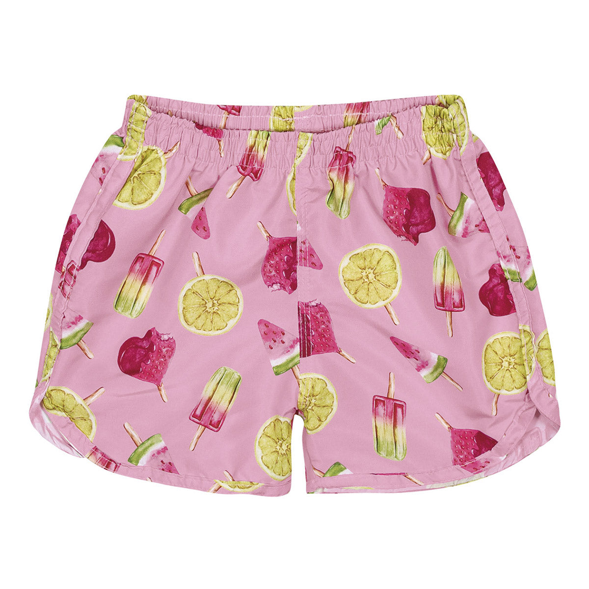 Short Tactel Infantil Menina C/ Proteção UV 50+ Picolés - Kiko e Kika