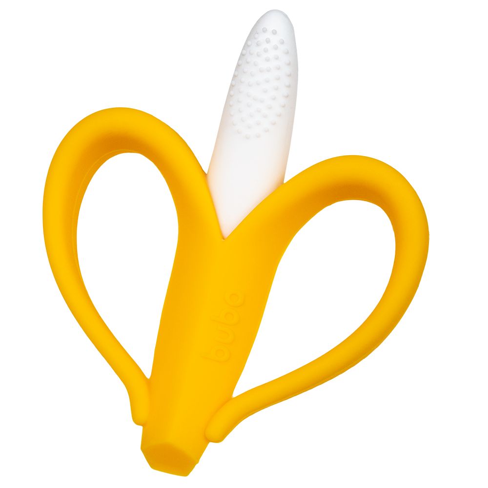 Mordedor Bebê Massageador de Gengiva Banana - Buba