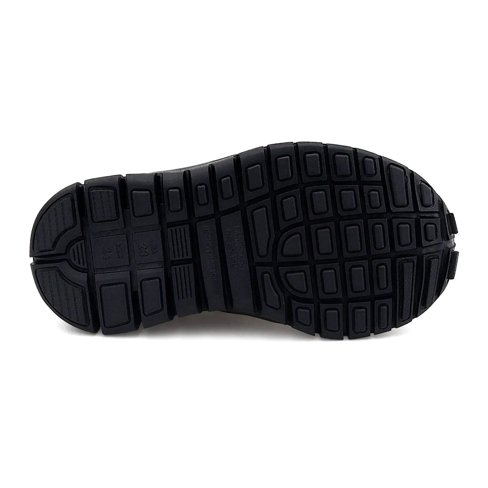 Tênis Infantil Super Flexível Chumbo/Preto - Novopé