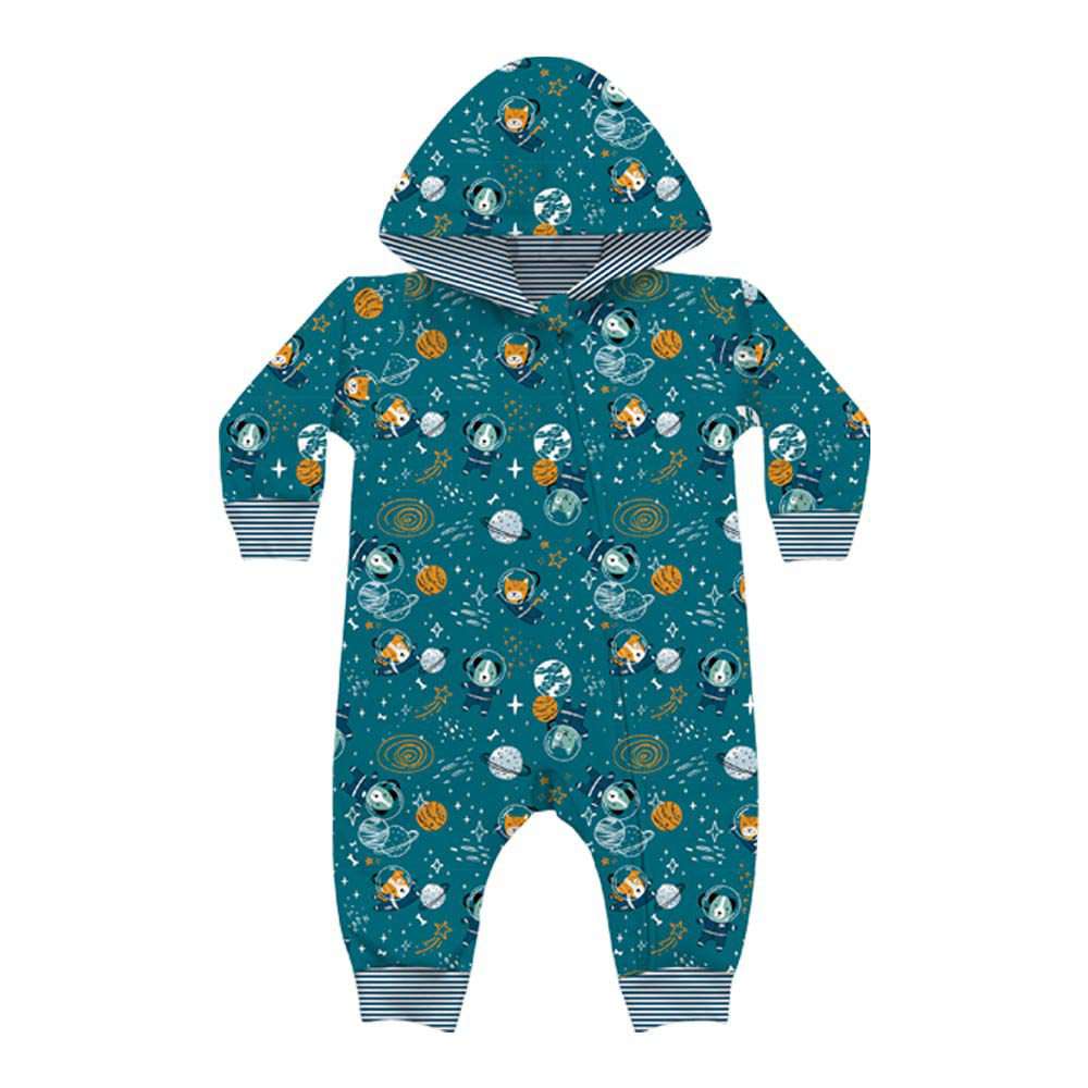 Macacão Bebê em Suedine Com Enchimento Cachorrinho - Kiko Baby