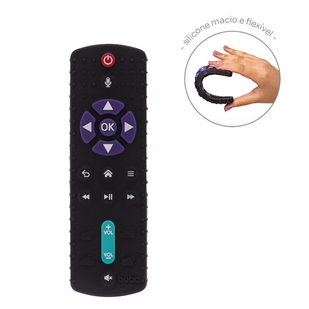 Mordedor Bebê Controle Remoto Em Silicone - Buba