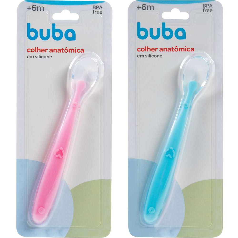 Colher em Silicone Bebê - Buba
