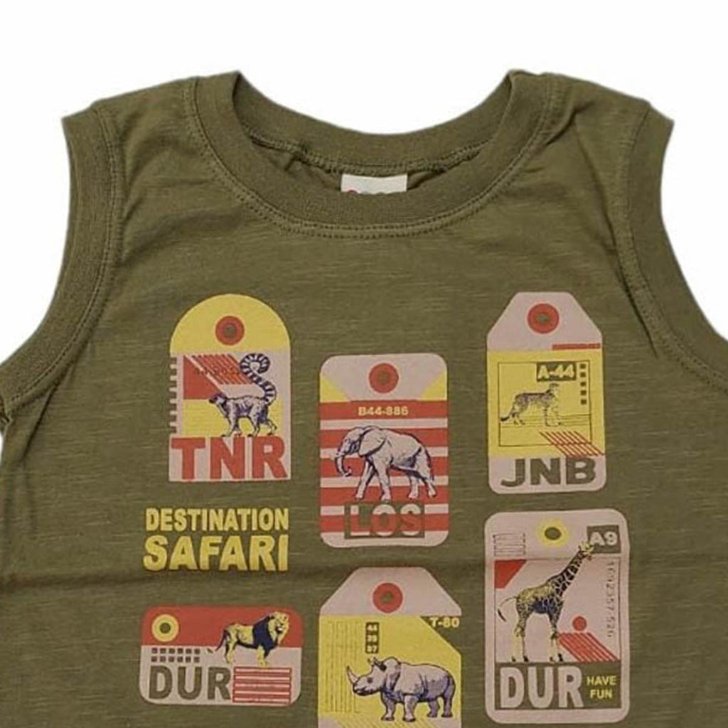 Regata Flamê Safari Verde - Have Fun