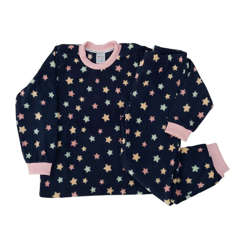 Conjunto Pijama Soft Infantil Menina Estrelas - Rosebud