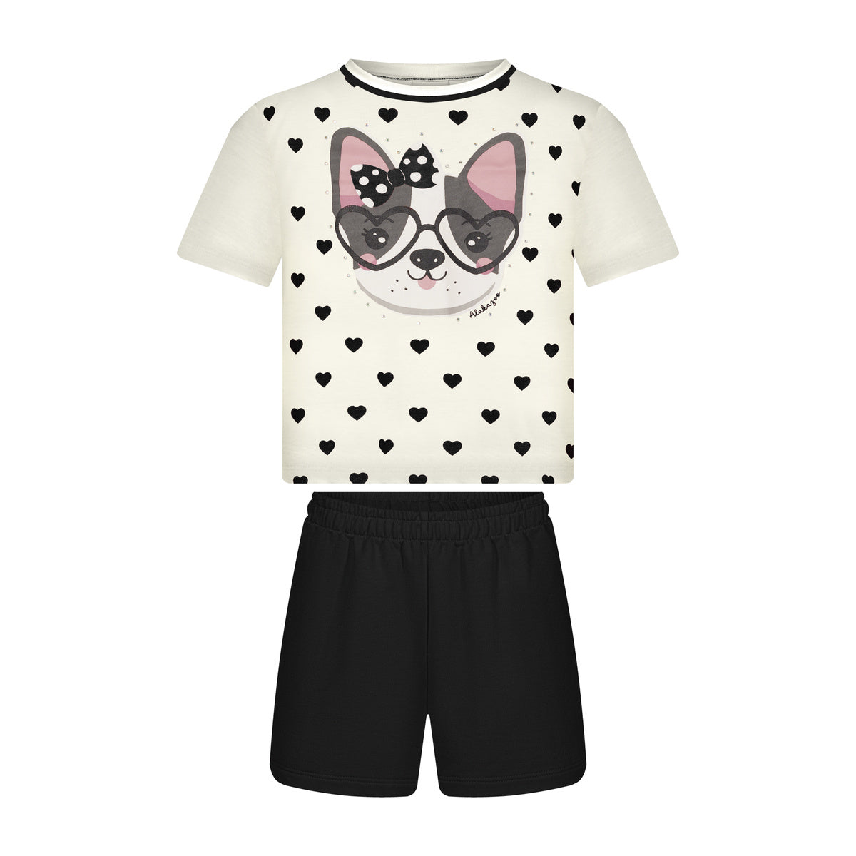 Conjunto Infantil Menina Cachorro - Alakazoo